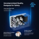 Kasa Smart Plug Ultra Mini 15A, Smart Home Wi-Fi Outlet Compatible with Alexa, Google Home & IFTTT, No Hub Required, UL Certified, 2.4G WiFi Only, 2-Pack(EP10), White - Image 6