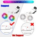 DAYBETTER Led Lights Color Changing Led Strip Lights with Remote Controller 60 ft, 2 Rolls of 30 ft Led Lighting for Bedroom, Home Decoration - Image 3
