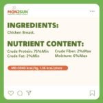 MON2SUN Freeze-Dried Chicken Dog and Cat Treats, Single Ingredient Training Treats, High Protein Grain-Free Snack & Food Topper, 6 oz - Image 6
