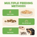 MON2SUN Freeze-Dried Chicken Dog and Cat Treats, Single Ingredient Training Treats, High Protein Grain-Free Snack & Food Topper, 6 oz - Image 7