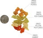 Veggie Blend (3 oz.) - Healthy Natural Mixed Dried Vegetable Treat - Sweet Potatoes, Carrots, Peas - for Degus, Chinchillas, Prairie Dogs, Rabbits, Sugar Gliders, Hedgehogs, Guinea Pigs & Small Pets… - Image 4