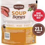 Nutrish Soup Bones Premium Dog Chews with Real Beef and Barley, 11 Chews, Packaging May Vary (Rachael Ray) - Image 4