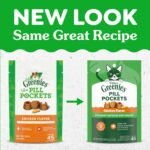 Greenies Feline Pill Pockets for Cats Natural Soft Cat Treats, Chicken Flavor, 1.6 oz. Pouch (45 Treats) - Image 10