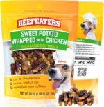 Beefeaters Dog Treats Sweet Potato Chews 28 oz Resealable Bag | Rawhide-Free Jerky Chews | Grain-Free Dog Treats, Gentle Chew | No Corn, Wheat or Gluten, Low Fat Training & High Protein Daily Treat - Image 2