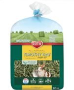 Kaytee Wafer Cut All Natural Timothy Hay for Pet Guinea Pigs, Rabbits & Other Small Animals, 60 Ounce - Image 2