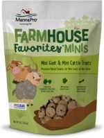 Manna Pro Farmhouse Favorites Mini Goat & Cattle Treats – Premium Baked Snacks for Mini Goats & Mini Cattle – Hand Mixed – Alfalfa & Molasses Flavored – 3lb Bag - Image 2