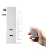 Smart Plug-in Dimmer, Wireless Dimmer Plug with Remote for Indoor Home Lighting, Digital Light Switch for Lamp Compatible with Alexa, for Dimmable LED/CFL Lights and Incandescent/Halogen - Image 2